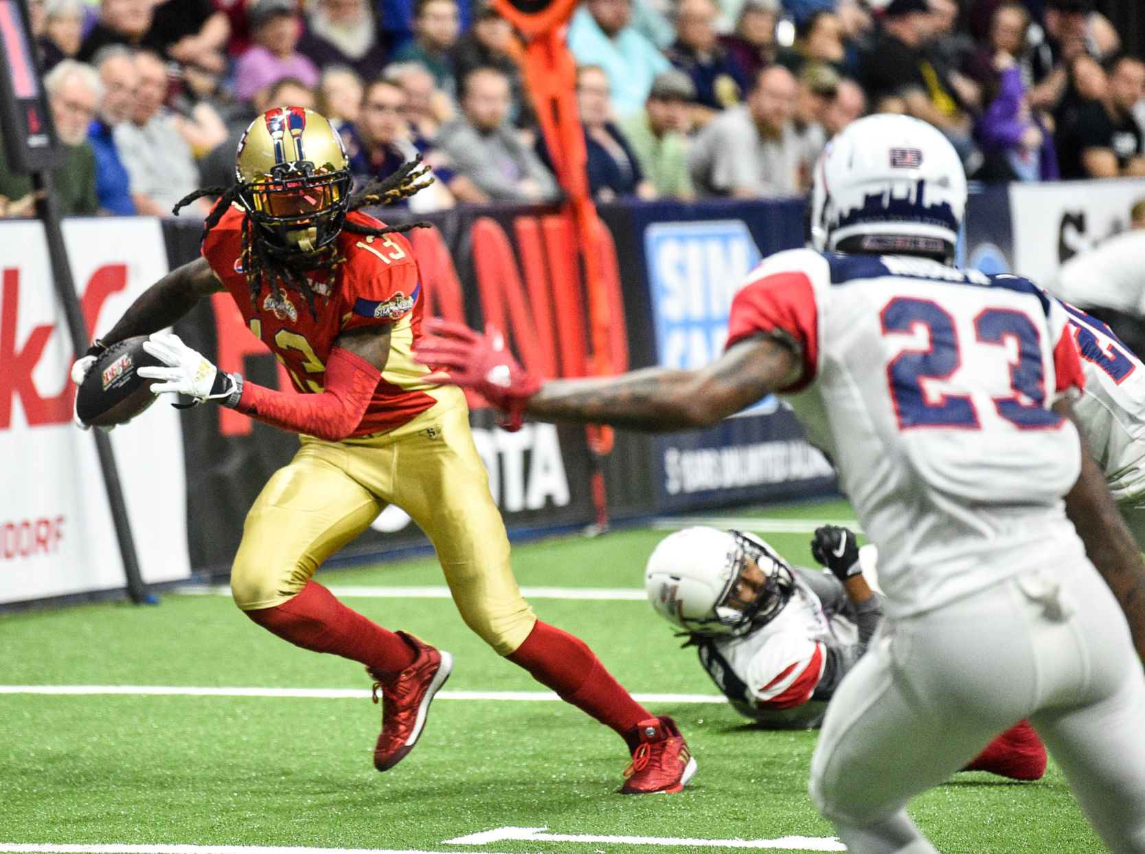 Sioux Falls Storm at the Quad City Steamwheelers